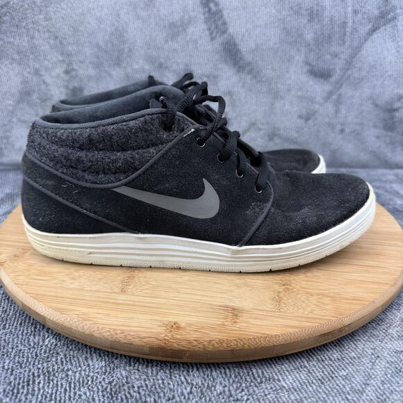 Nike Shoes Mens Size 6 Black Suede Derby Stefan Janoski Sneakers 683684-001 main image 9